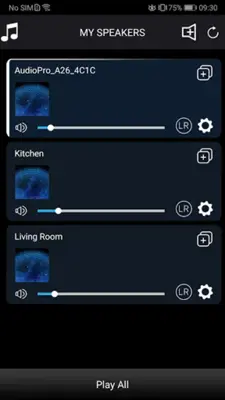 Audio Pro Control android App screenshot 3